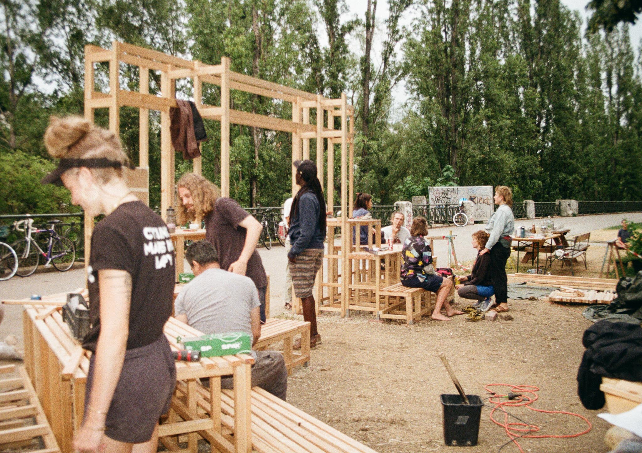 Sitzpodest Alsergarten Bild